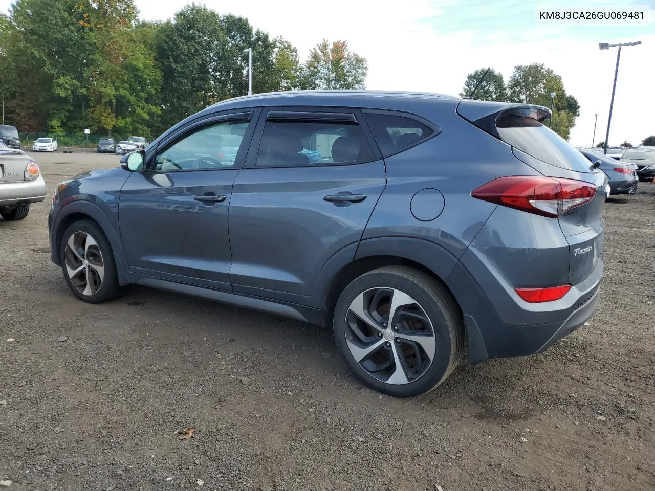 2016 Hyundai Tucson Limited VIN: KM8J3CA26GU069481 Lot: 74402234