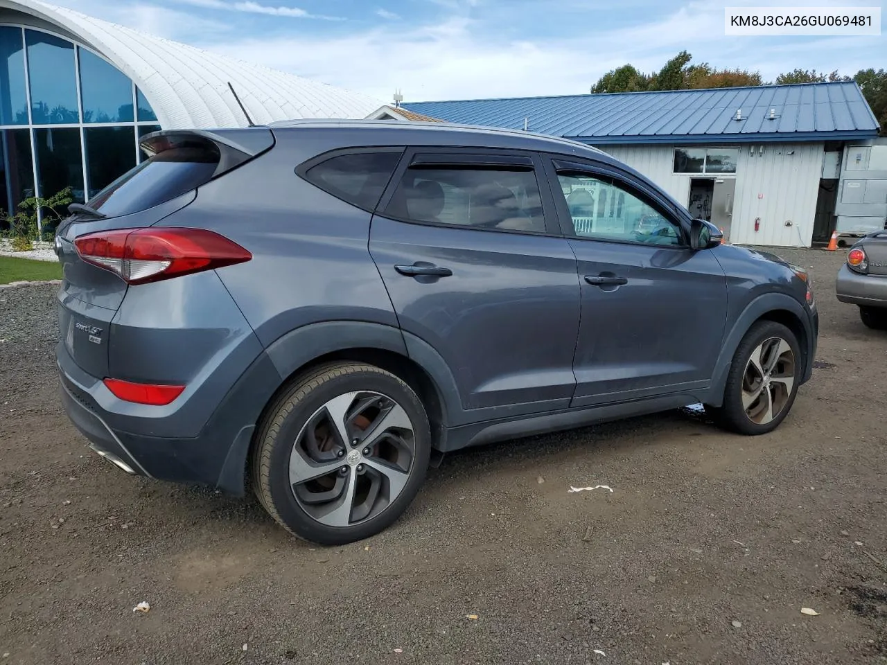 2016 Hyundai Tucson Limited VIN: KM8J3CA26GU069481 Lot: 74402234