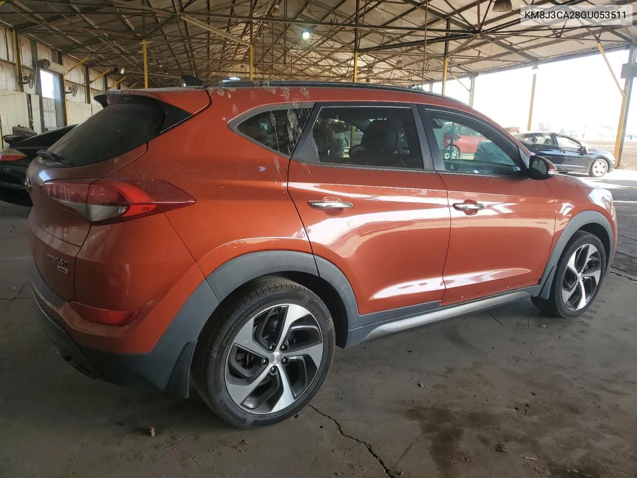 2016 Hyundai Tucson Limited VIN: KM8J3CA28GU053511 Lot: 74501214