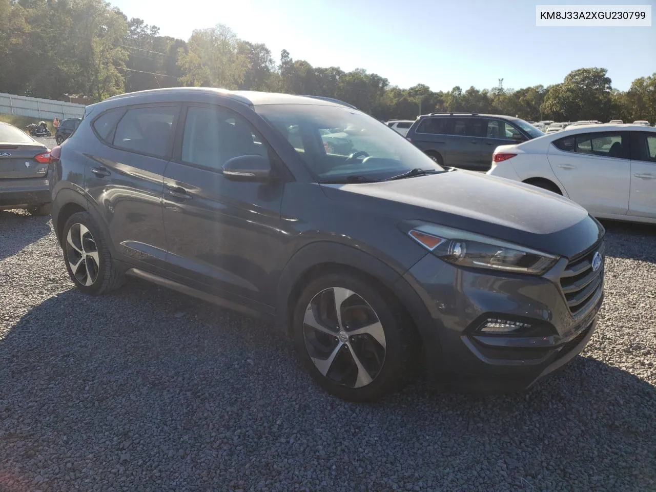 2016 Hyundai Tucson Limited VIN: KM8J33A2XGU230799 Lot: 74575384