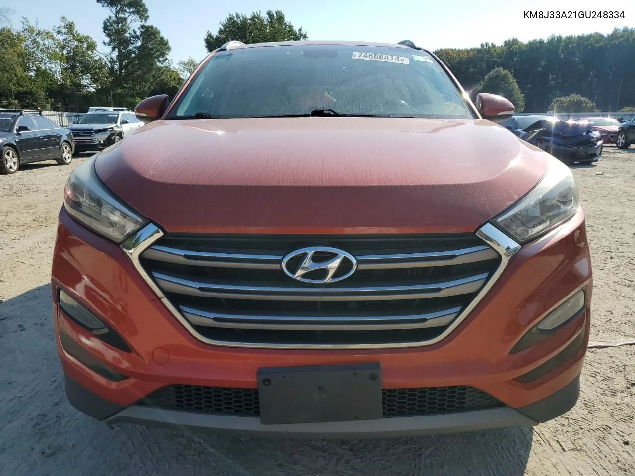 2016 Hyundai Tucson Limited VIN: KM8J33A21GU248334 Lot: 74680414