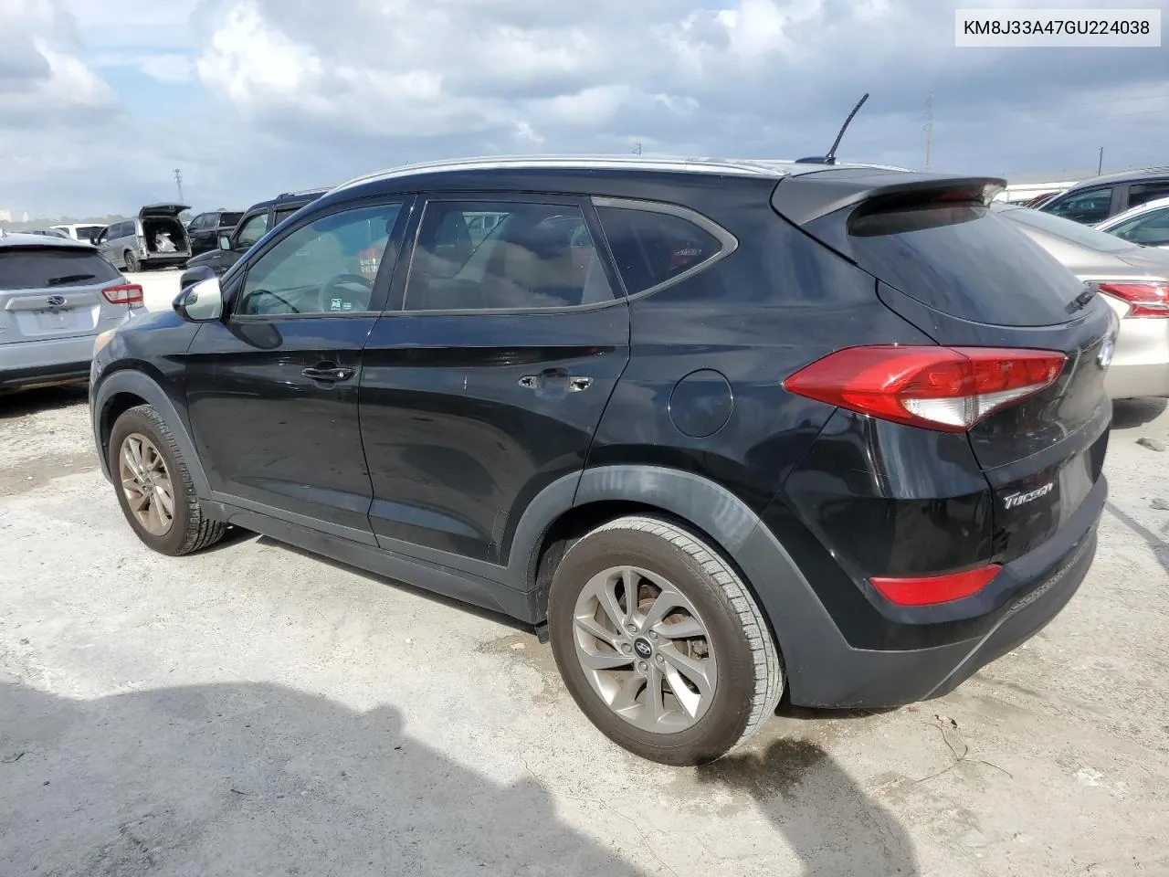 2016 Hyundai Tucson Limited VIN: KM8J33A47GU224038 Lot: 74682194