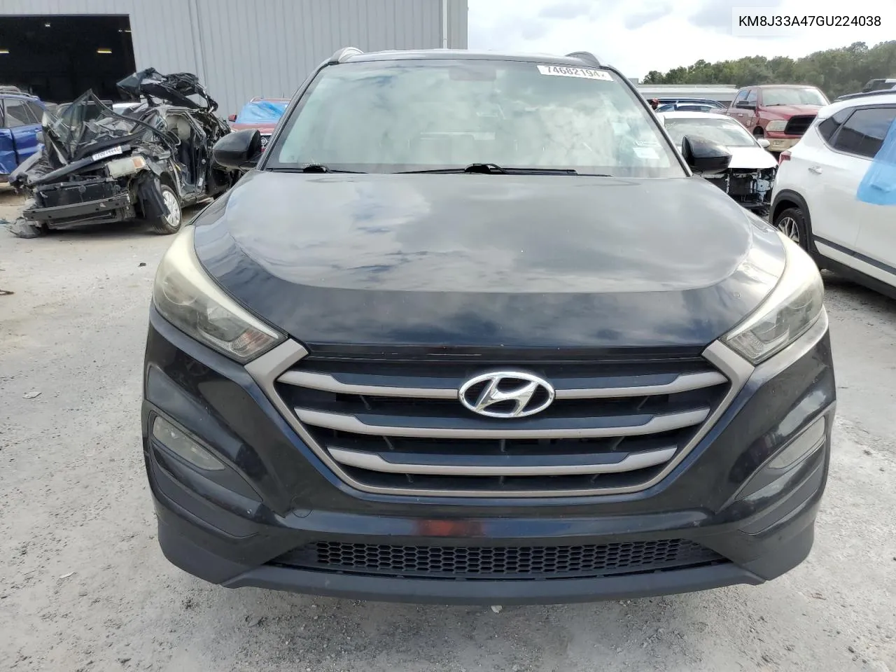 2016 Hyundai Tucson Limited VIN: KM8J33A47GU224038 Lot: 74682194