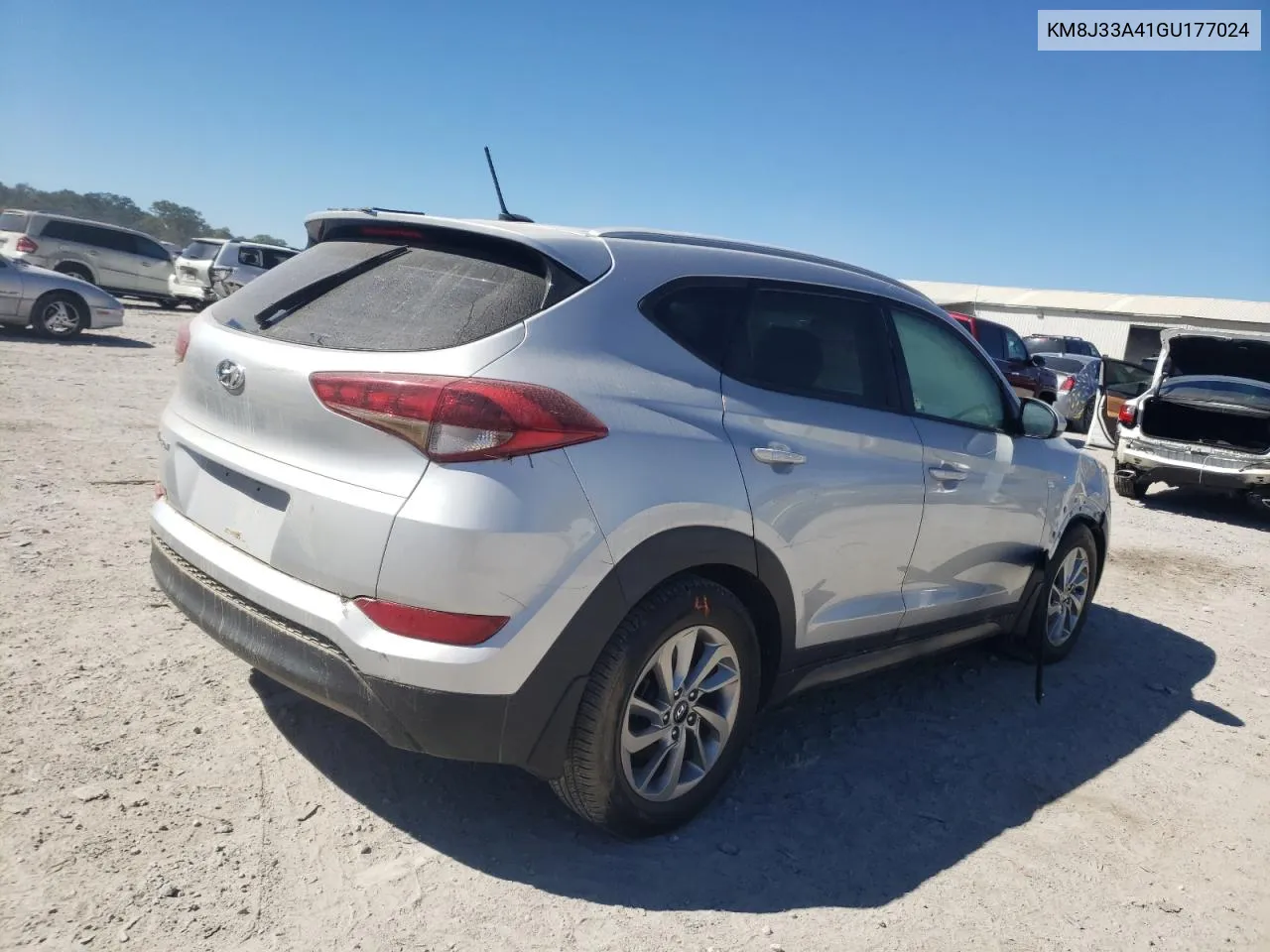 2016 Hyundai Tucson Limited VIN: KM8J33A41GU177024 Lot: 74768064