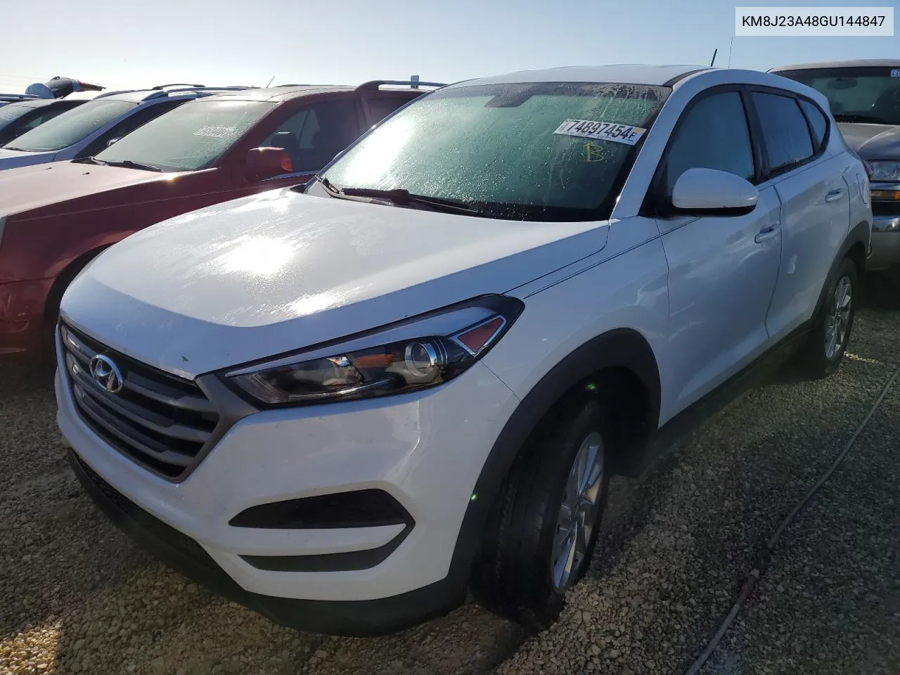 2016 Hyundai Tucson Se VIN: KM8J23A48GU144847 Lot: 74897454