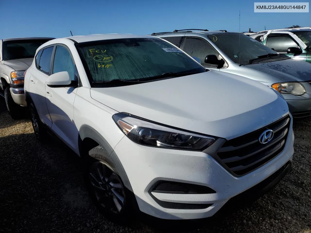 2016 Hyundai Tucson Se VIN: KM8J23A48GU144847 Lot: 74897454