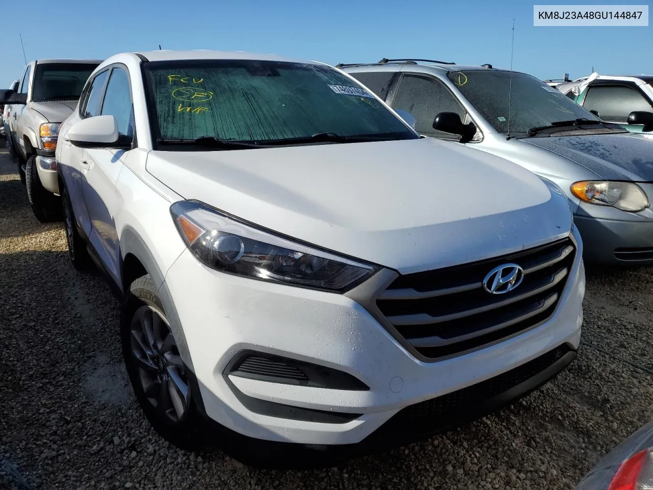 2016 Hyundai Tucson Se VIN: KM8J23A48GU144847 Lot: 74897454