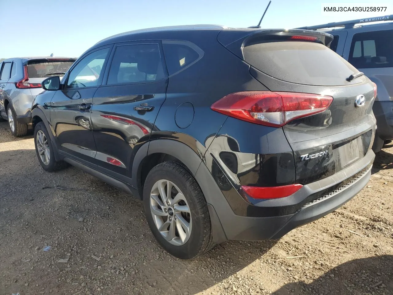 2016 Hyundai Tucson Limited VIN: KM8J3CA43GU258977 Lot: 74984264