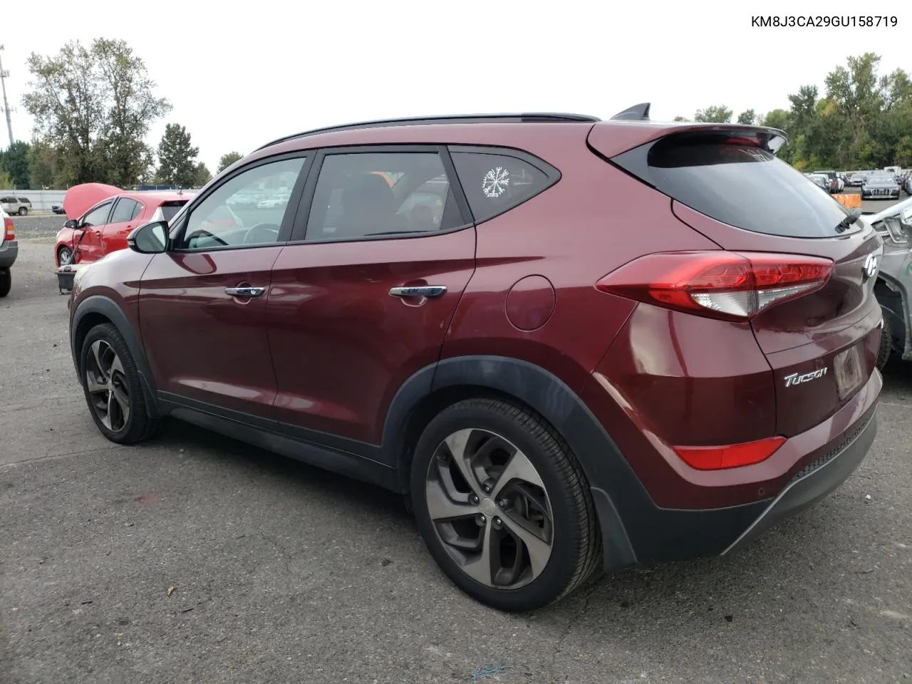 2016 Hyundai Tucson Limited VIN: KM8J3CA29GU158719 Lot: 74989614