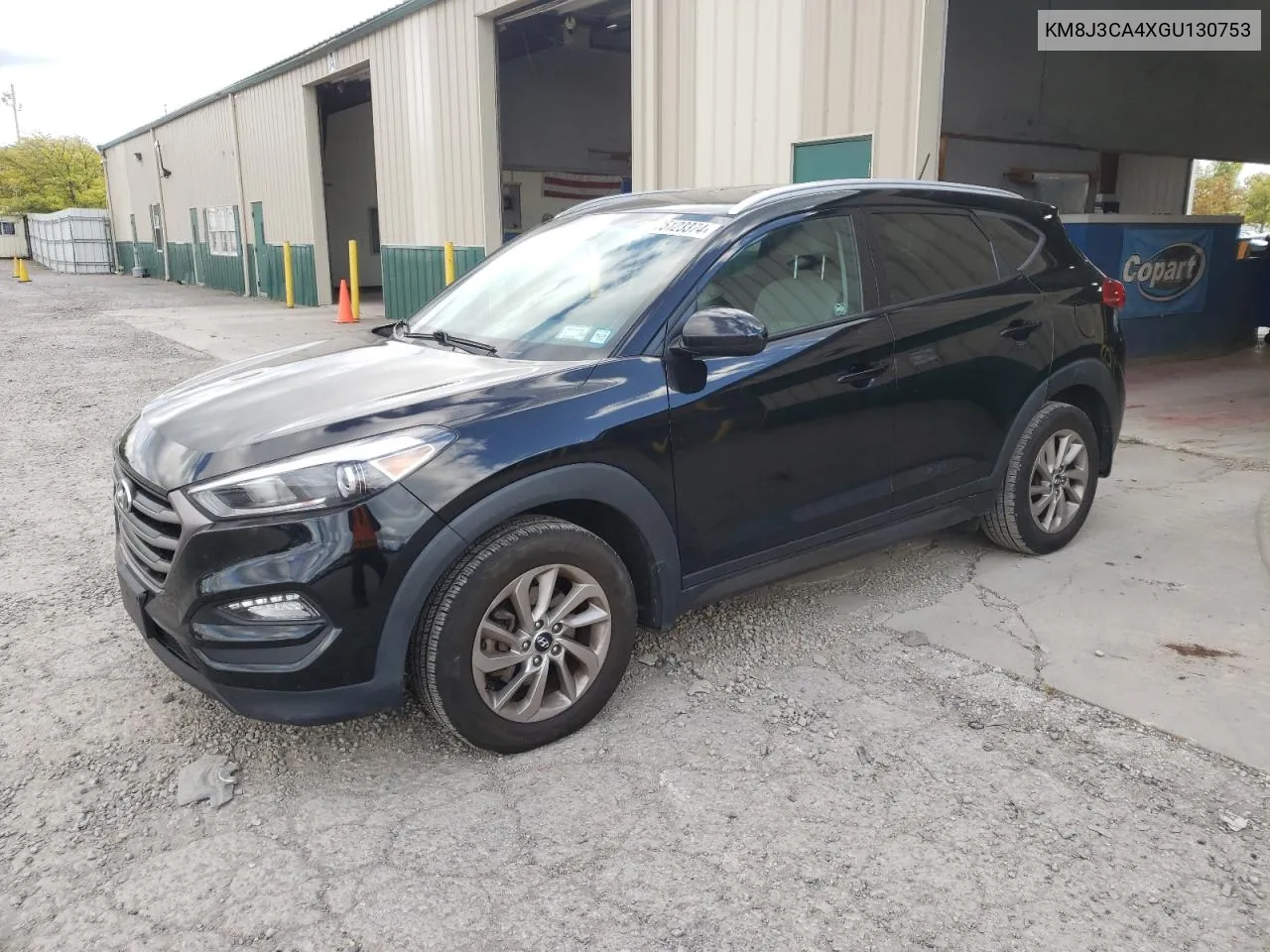 2016 Hyundai Tucson Limited VIN: KM8J3CA4XGU130753 Lot: 75123374