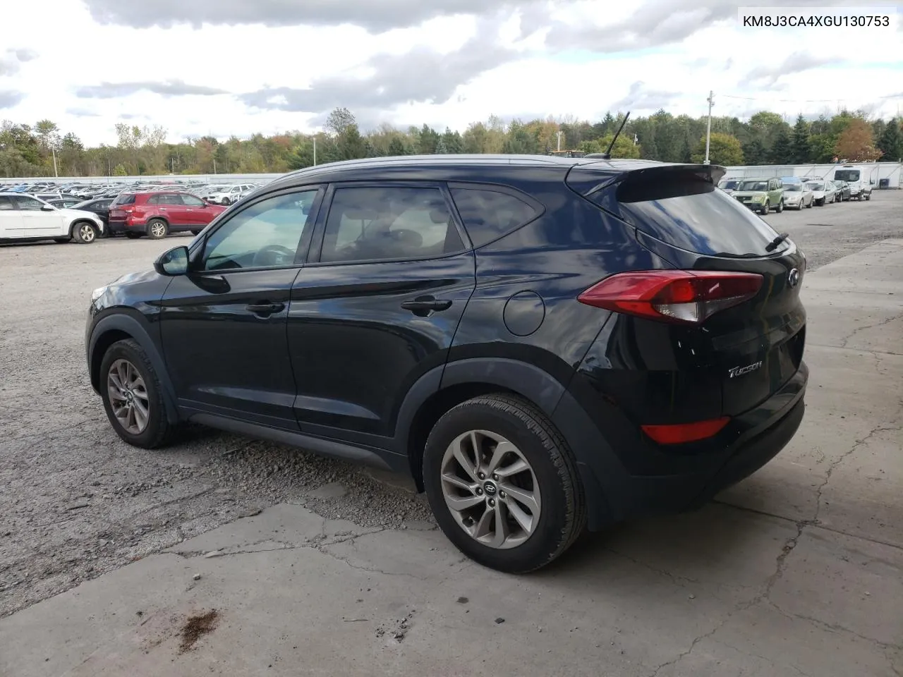 2016 Hyundai Tucson Limited VIN: KM8J3CA4XGU130753 Lot: 75123374