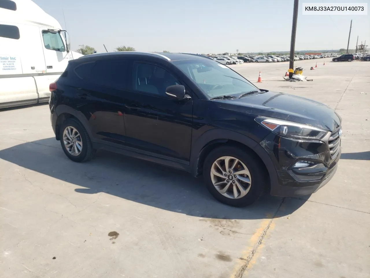 2016 Hyundai Tucson Limited VIN: KM8J33A27GU140073 Lot: 75216664