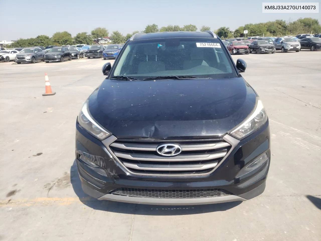 2016 Hyundai Tucson Limited VIN: KM8J33A27GU140073 Lot: 75216664