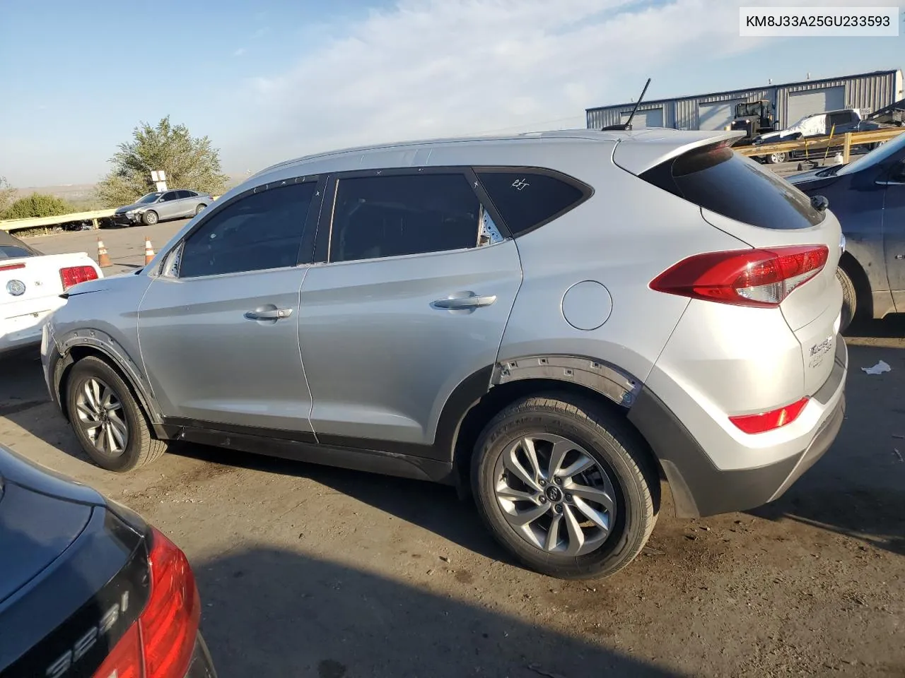 2016 Hyundai Tucson Limited VIN: KM8J33A25GU233593 Lot: 75238444