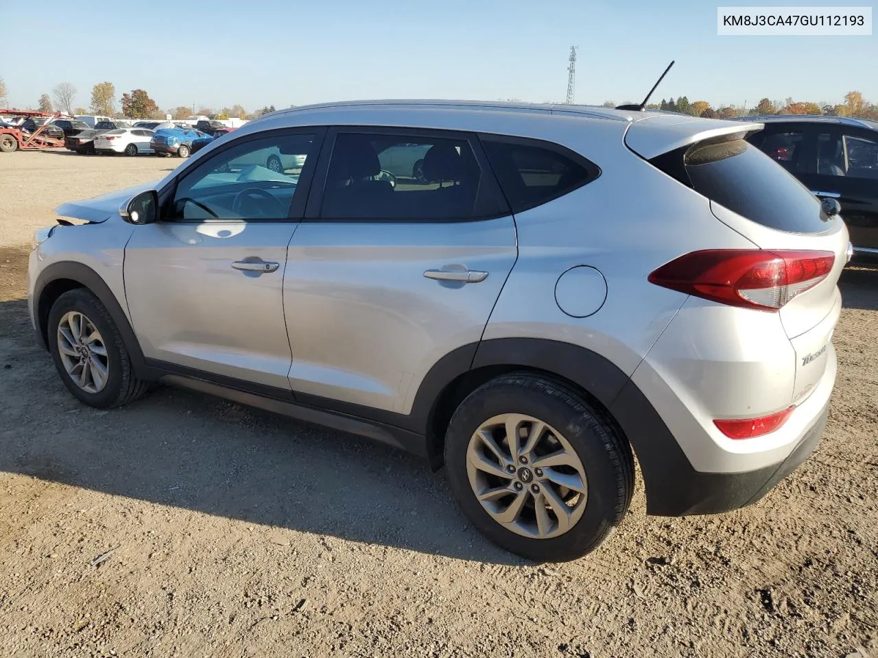 2016 Hyundai Tucson Limited VIN: KM8J3CA47GU112193 Lot: 75299314