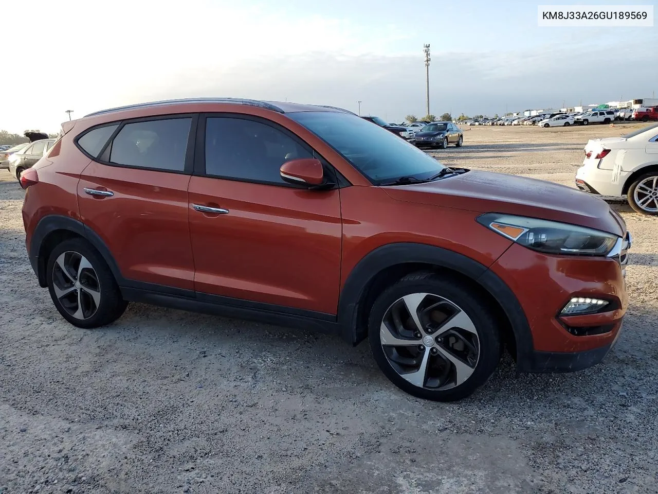 2016 Hyundai Tucson Limited VIN: KM8J33A26GU189569 Lot: 75304524