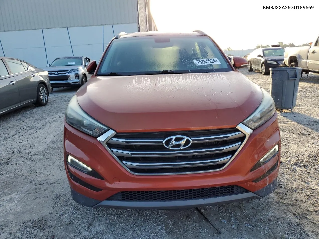 2016 Hyundai Tucson Limited VIN: KM8J33A26GU189569 Lot: 75304524