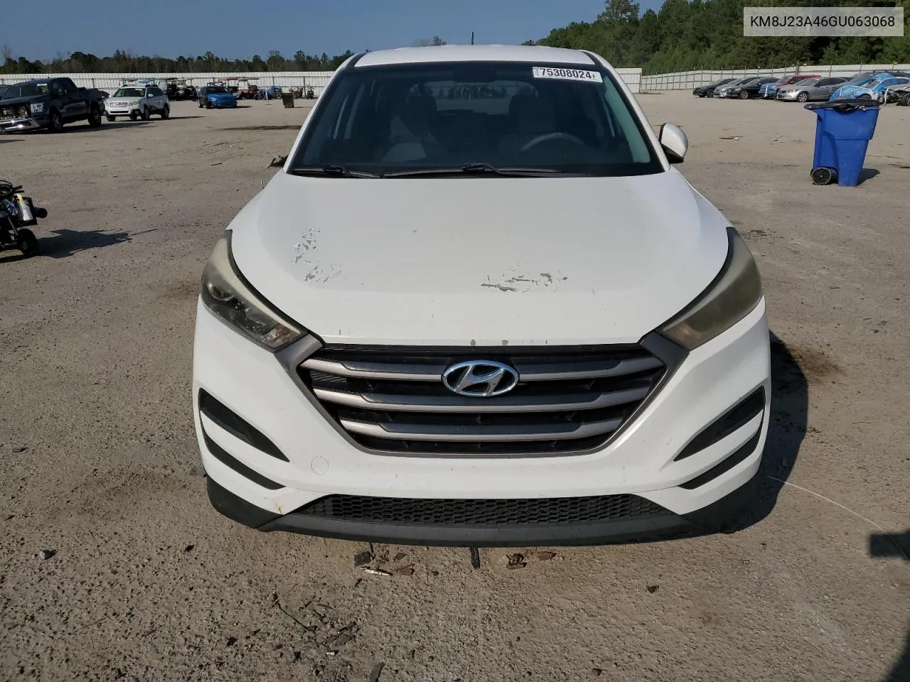 2016 Hyundai Tucson Se VIN: KM8J23A46GU063068 Lot: 75308024