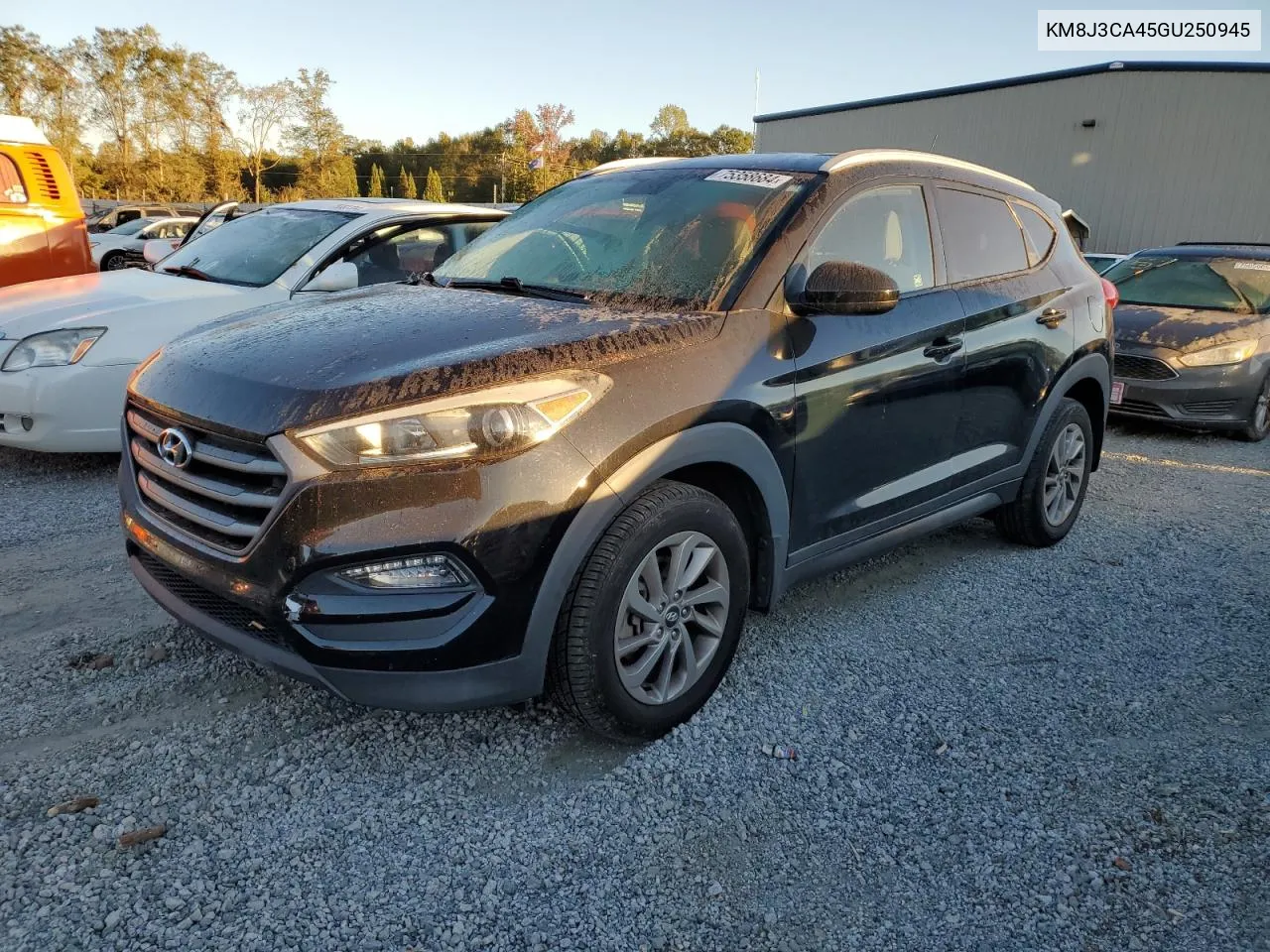 2016 Hyundai Tucson Limited VIN: KM8J3CA45GU250945 Lot: 75358684