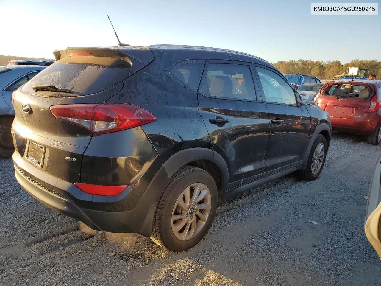 2016 Hyundai Tucson Limited VIN: KM8J3CA45GU250945 Lot: 75358684