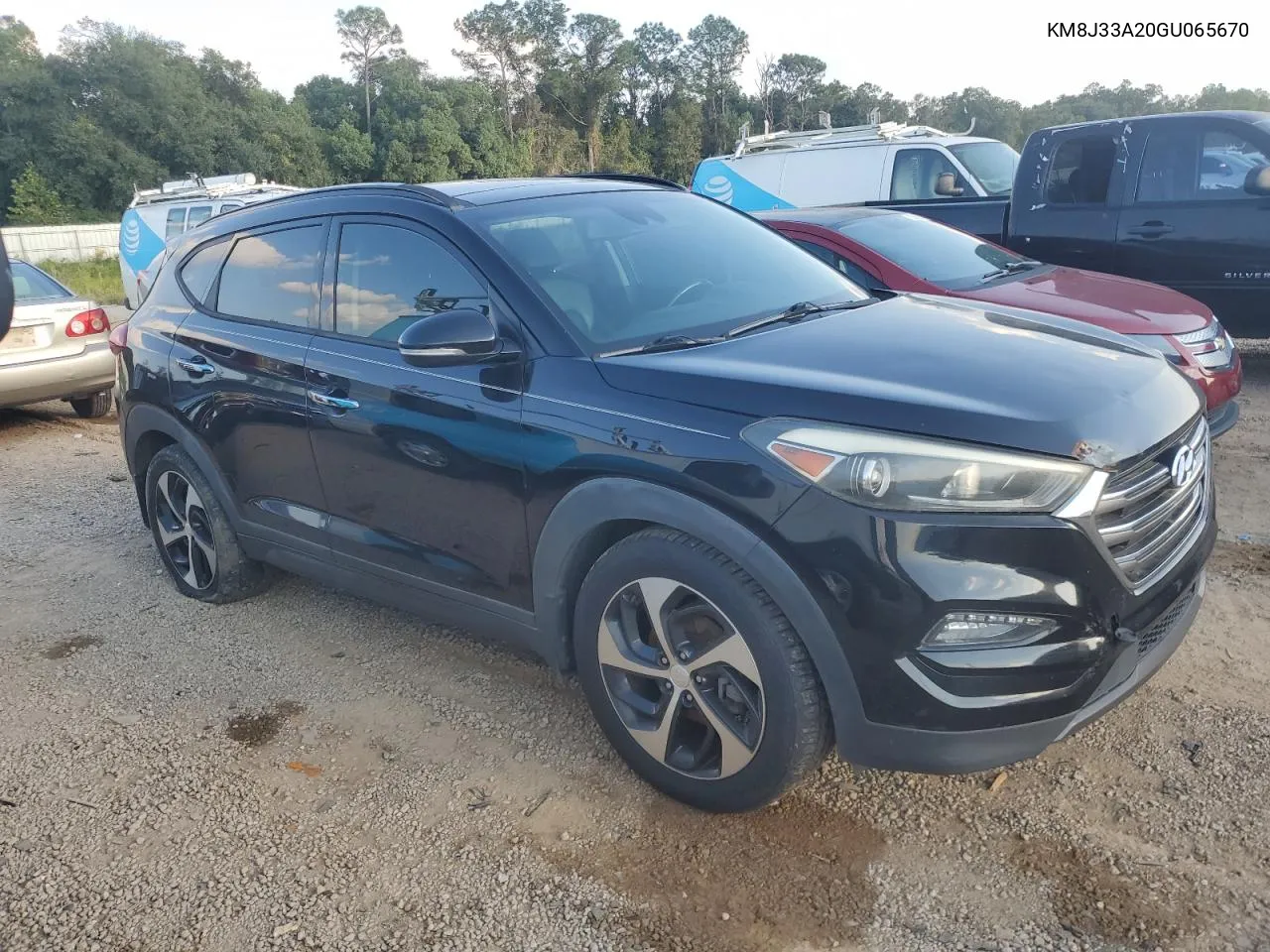 2016 Hyundai Tucson Limited VIN: KM8J33A20GU065670 Lot: 75389394