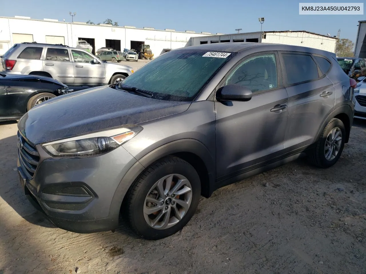 2016 Hyundai Tucson Se VIN: KM8J23A45GU042793 Lot: 75461744