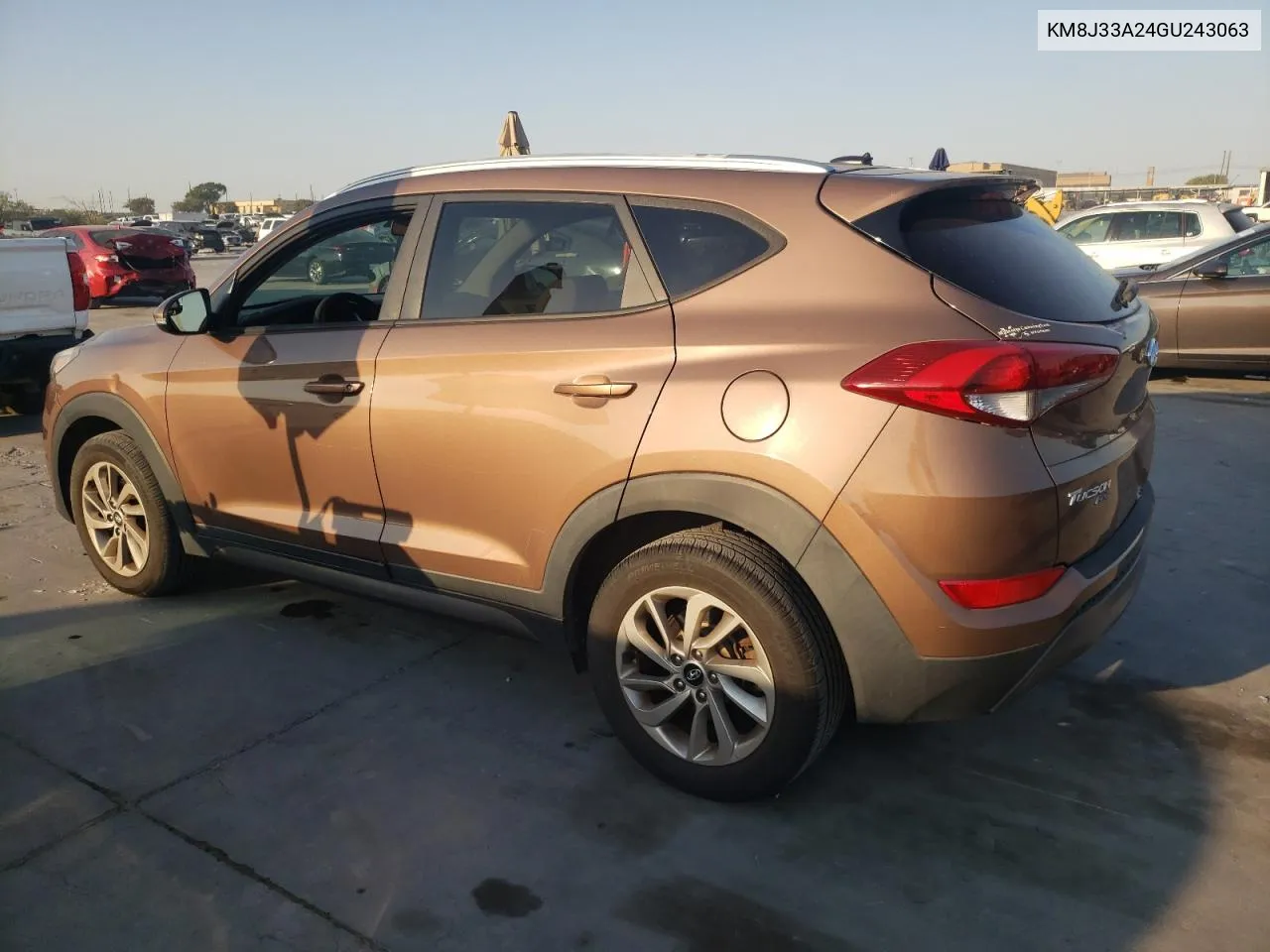 2016 Hyundai Tucson Limited VIN: KM8J33A24GU243063 Lot: 75507144