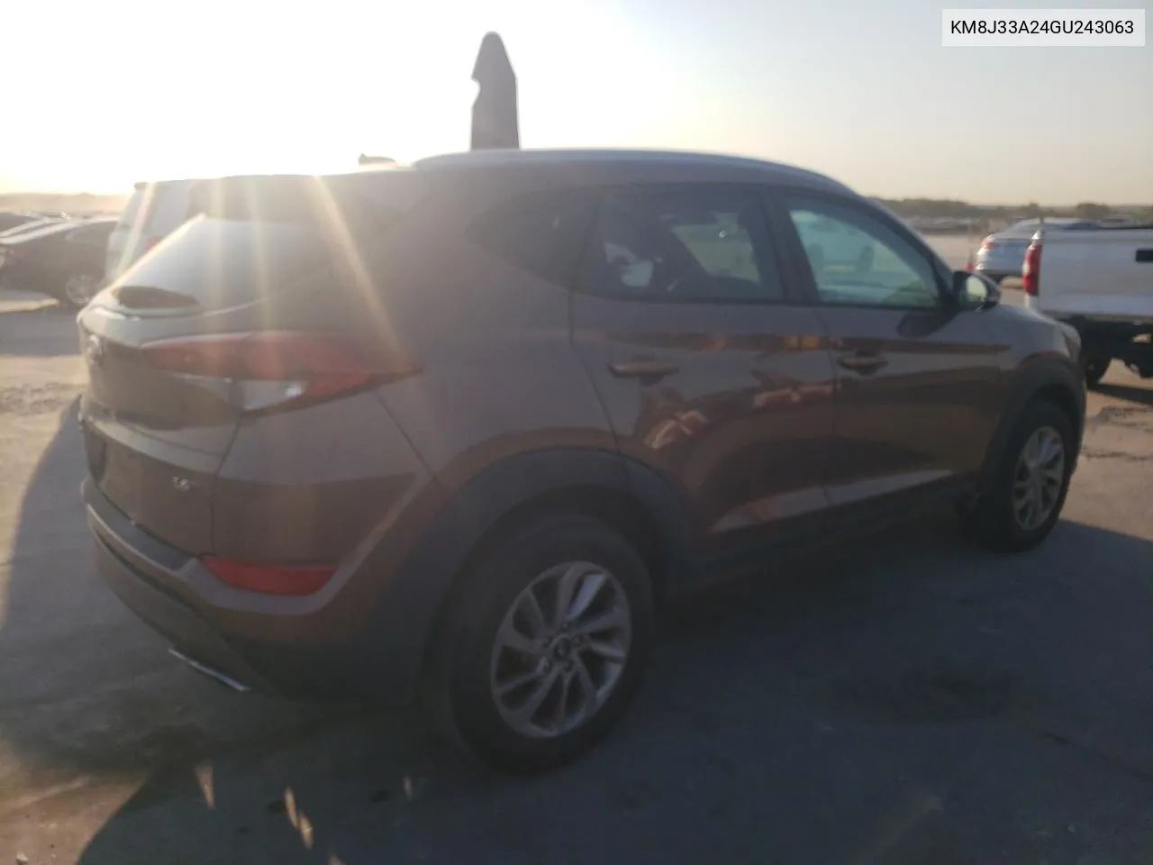 2016 Hyundai Tucson Limited VIN: KM8J33A24GU243063 Lot: 75507144