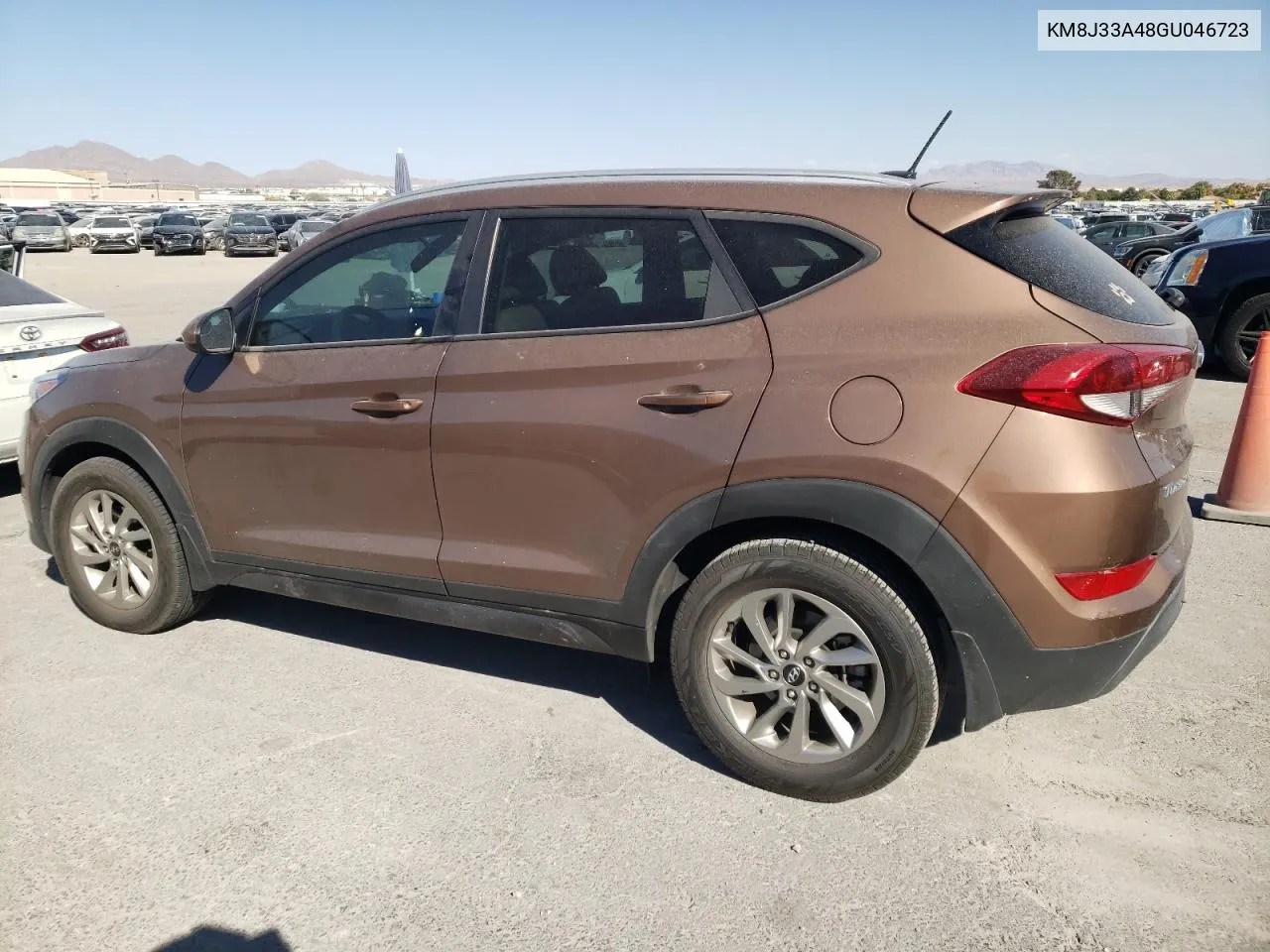 2016 Hyundai Tucson Limited VIN: KM8J33A48GU046723 Lot: 75567404