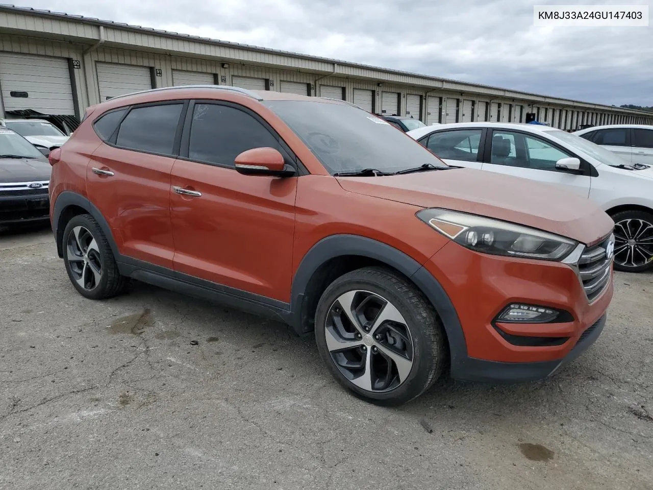 2016 Hyundai Tucson Limited VIN: KM8J33A24GU147403 Lot: 75720074