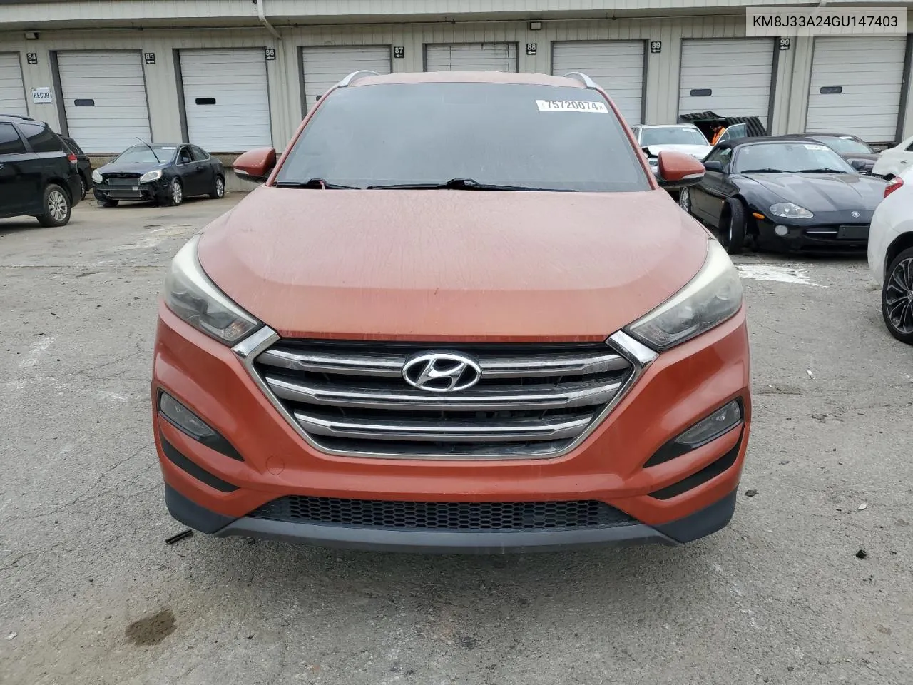 2016 Hyundai Tucson Limited VIN: KM8J33A24GU147403 Lot: 75720074