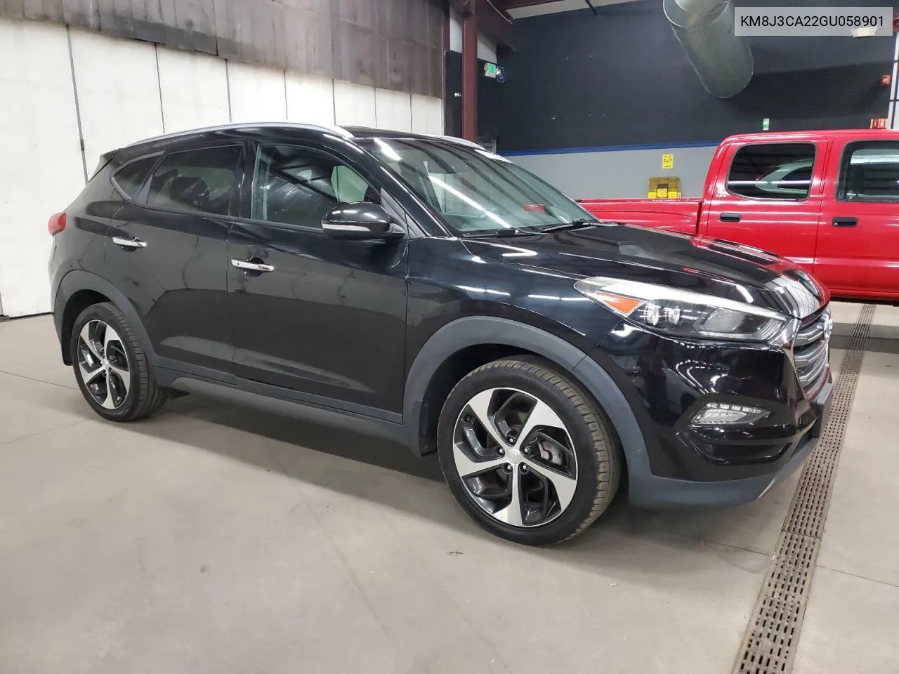 2016 Hyundai Tucson Limited VIN: KM8J3CA22GU058901 Lot: 75725284