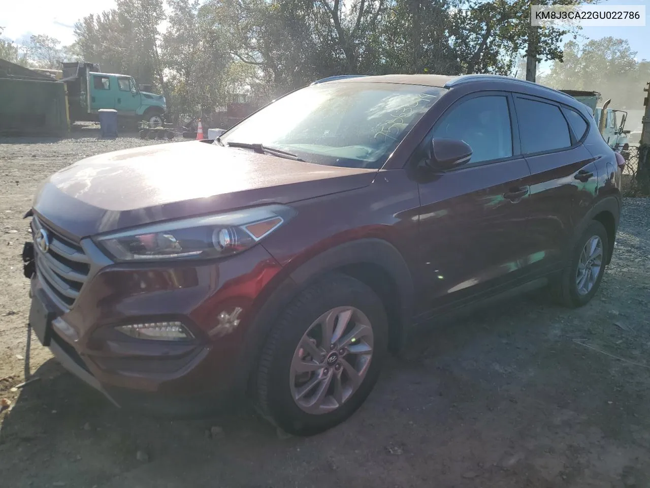 2016 Hyundai Tucson Limited VIN: KM8J3CA22GU022786 Lot: 75863044