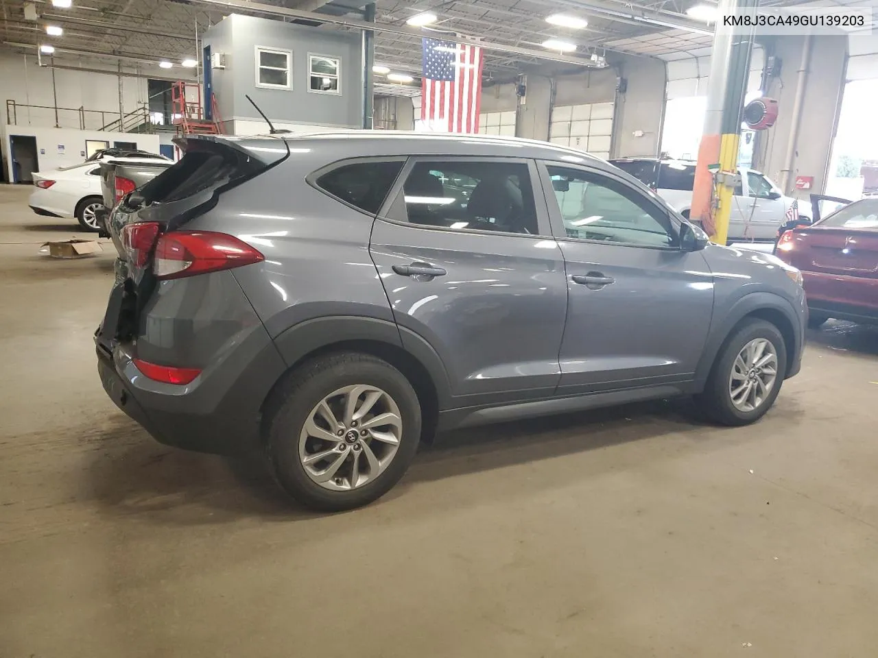 2016 Hyundai Tucson Limited VIN: KM8J3CA49GU139203 Lot: 75896944