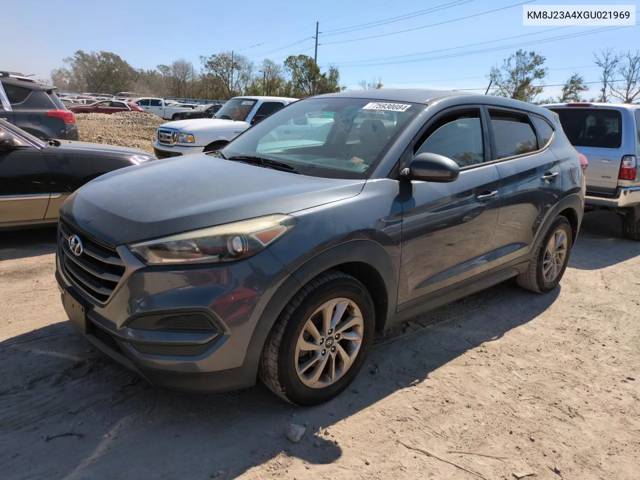 2016 Hyundai Tucson Se VIN: KM8J23A4XGU021969 Lot: 75930084