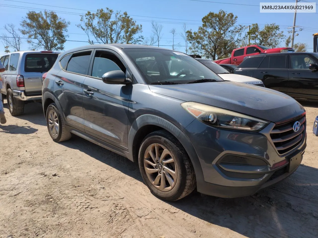 2016 Hyundai Tucson Se VIN: KM8J23A4XGU021969 Lot: 75930084