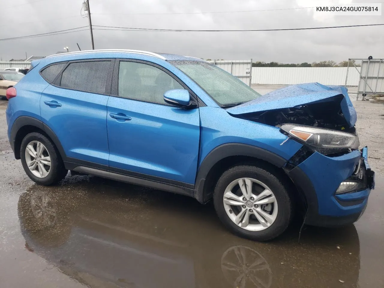 2016 Hyundai Tucson Limited VIN: KM8J3CA24GU075814 Lot: 75983234