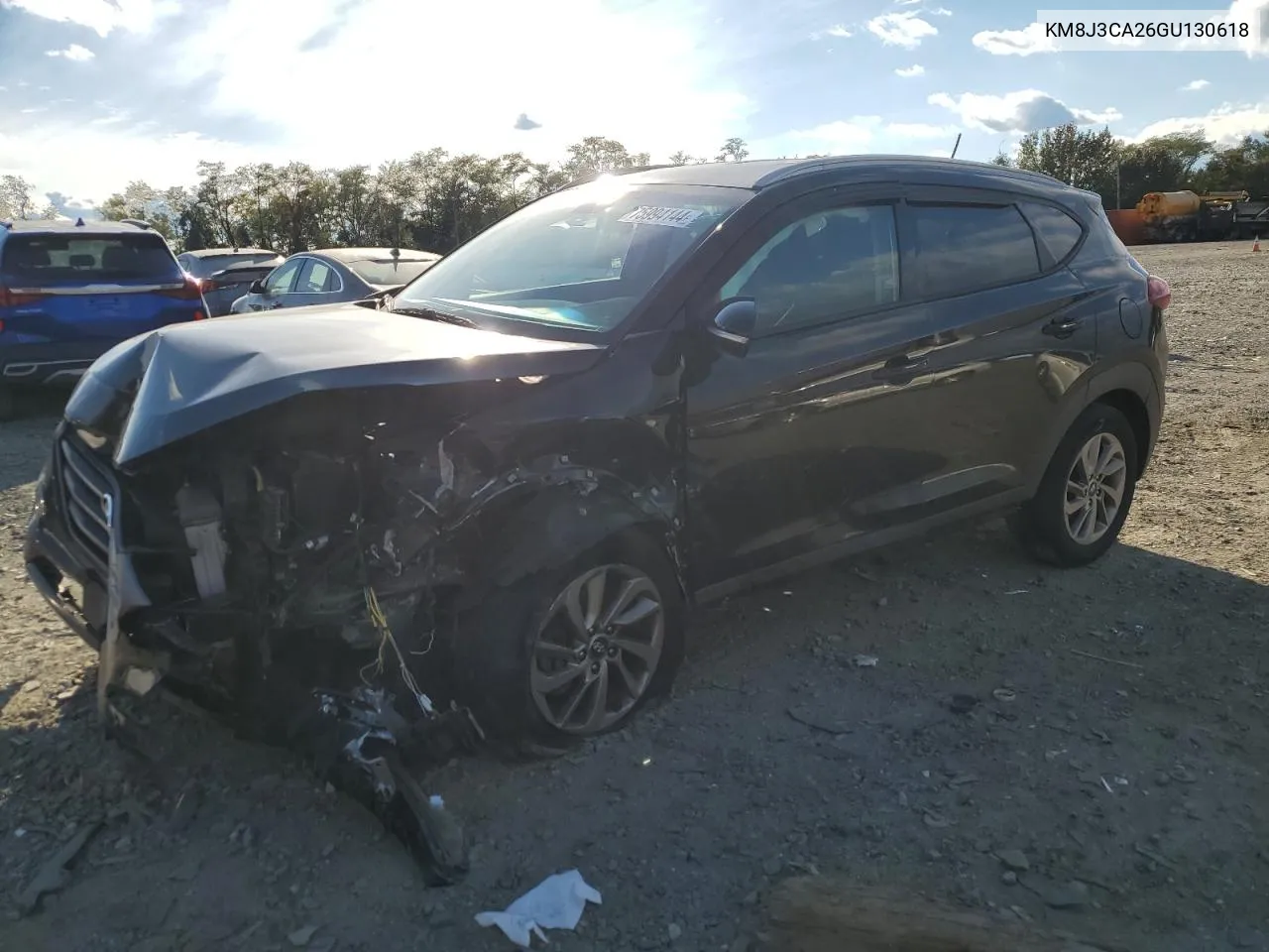 KM8J3CA26GU130618 2016 Hyundai Tucson Limited