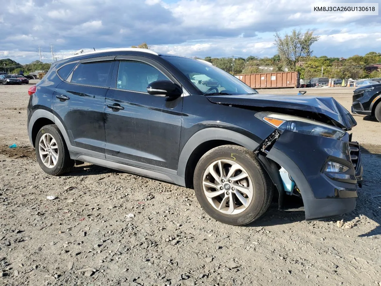 KM8J3CA26GU130618 2016 Hyundai Tucson Limited