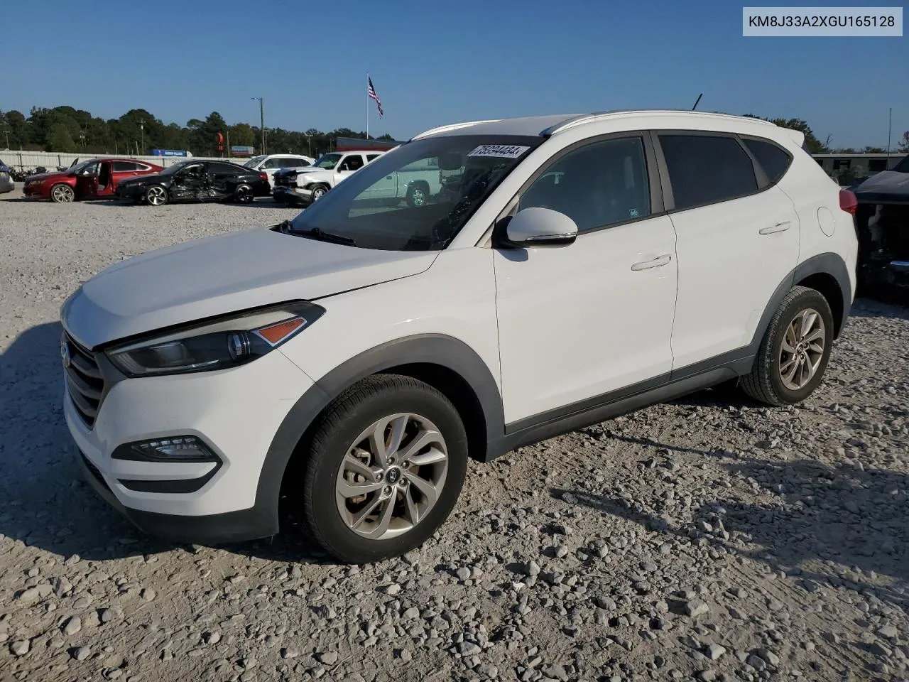 2016 Hyundai Tucson Limited VIN: KM8J33A2XGU165128 Lot: 75994484