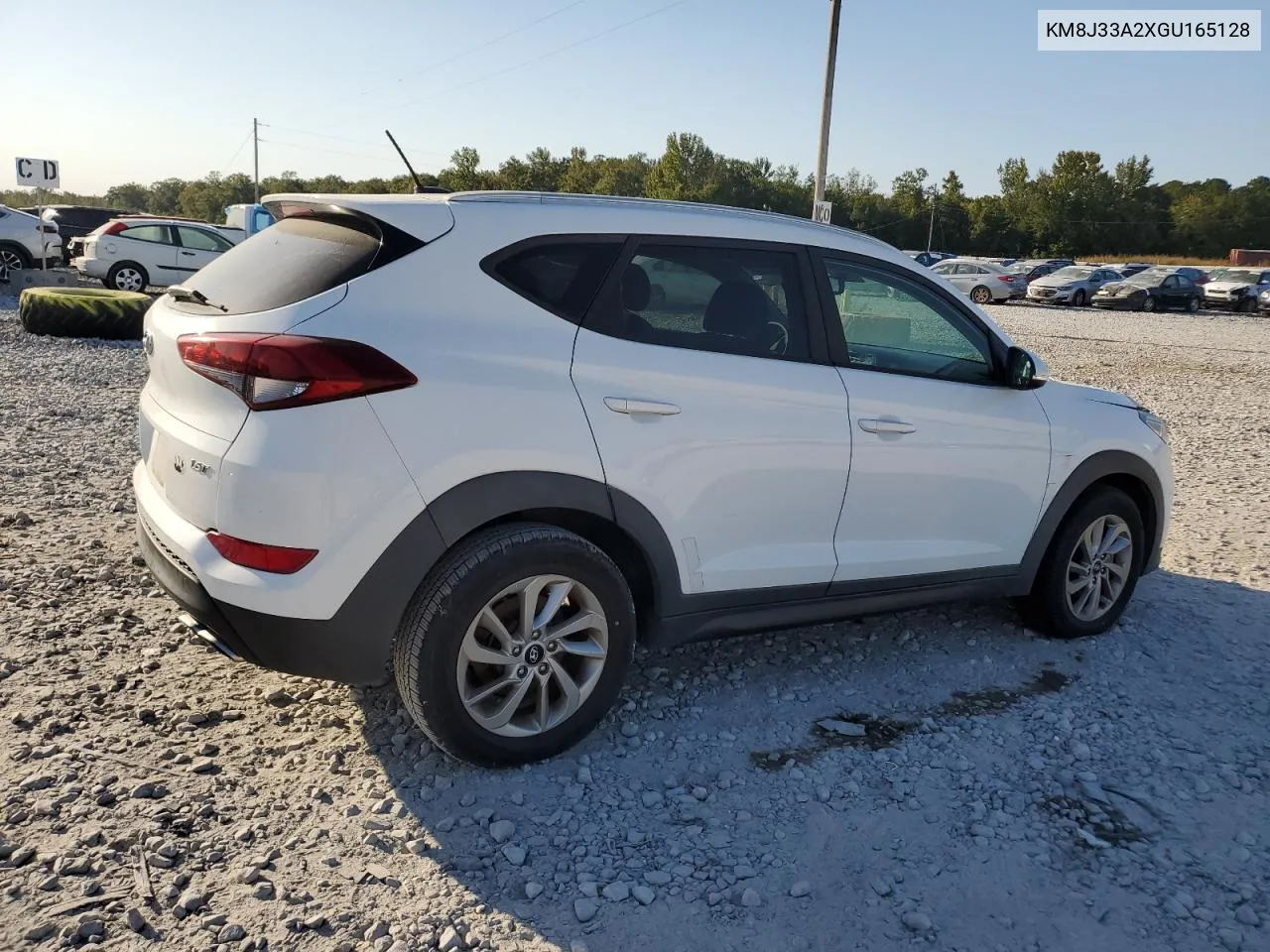 2016 Hyundai Tucson Limited VIN: KM8J33A2XGU165128 Lot: 75994484