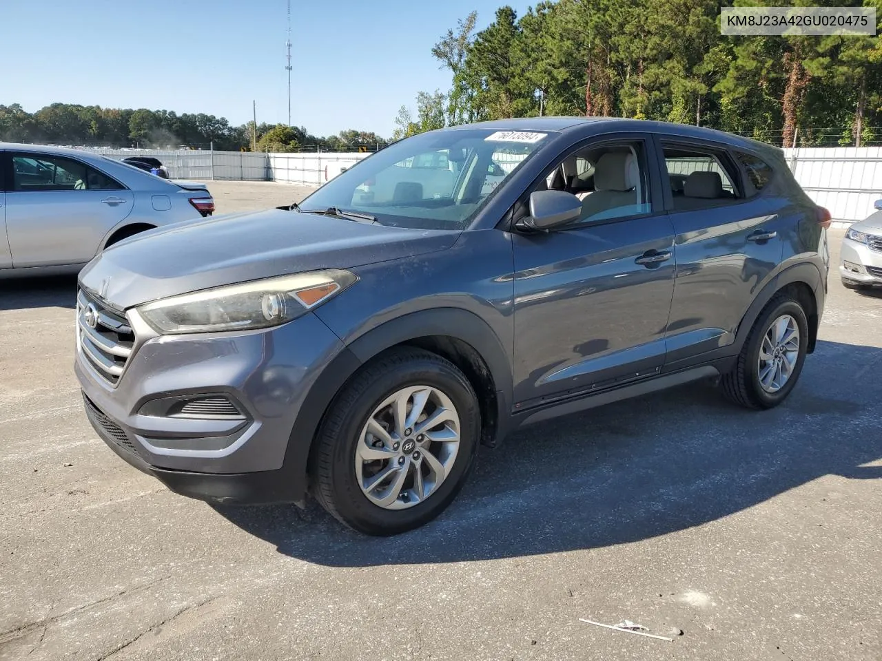 KM8J23A42GU020475 2016 Hyundai Tucson Se