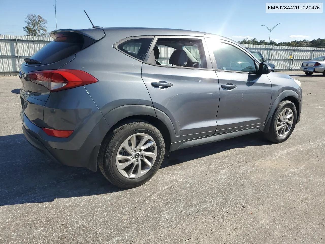 2016 Hyundai Tucson Se VIN: KM8J23A42GU020475 Lot: 76013094