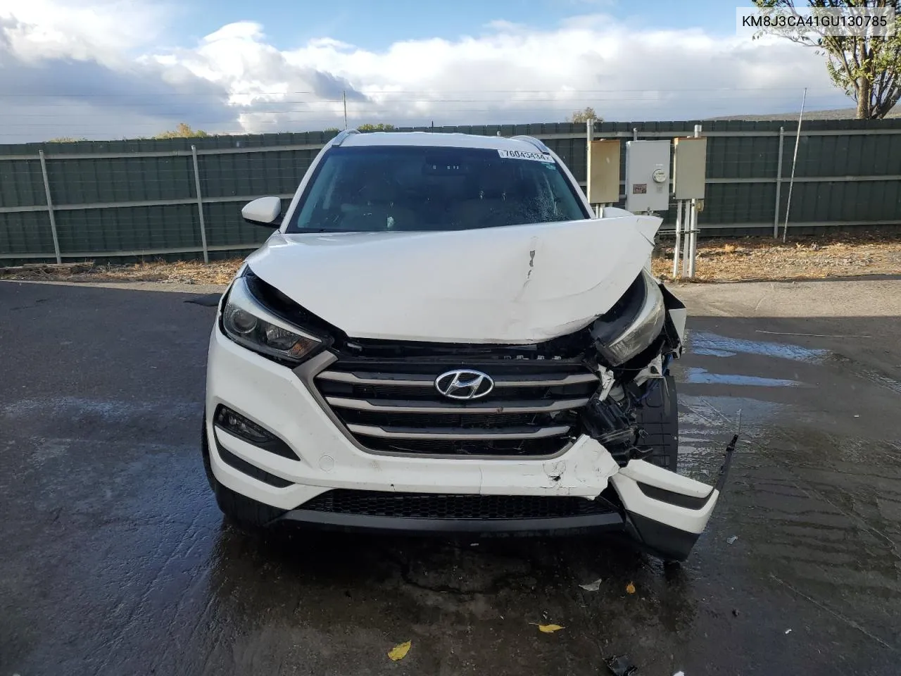 2016 Hyundai Tucson Limited VIN: KM8J3CA41GU130785 Lot: 76043434