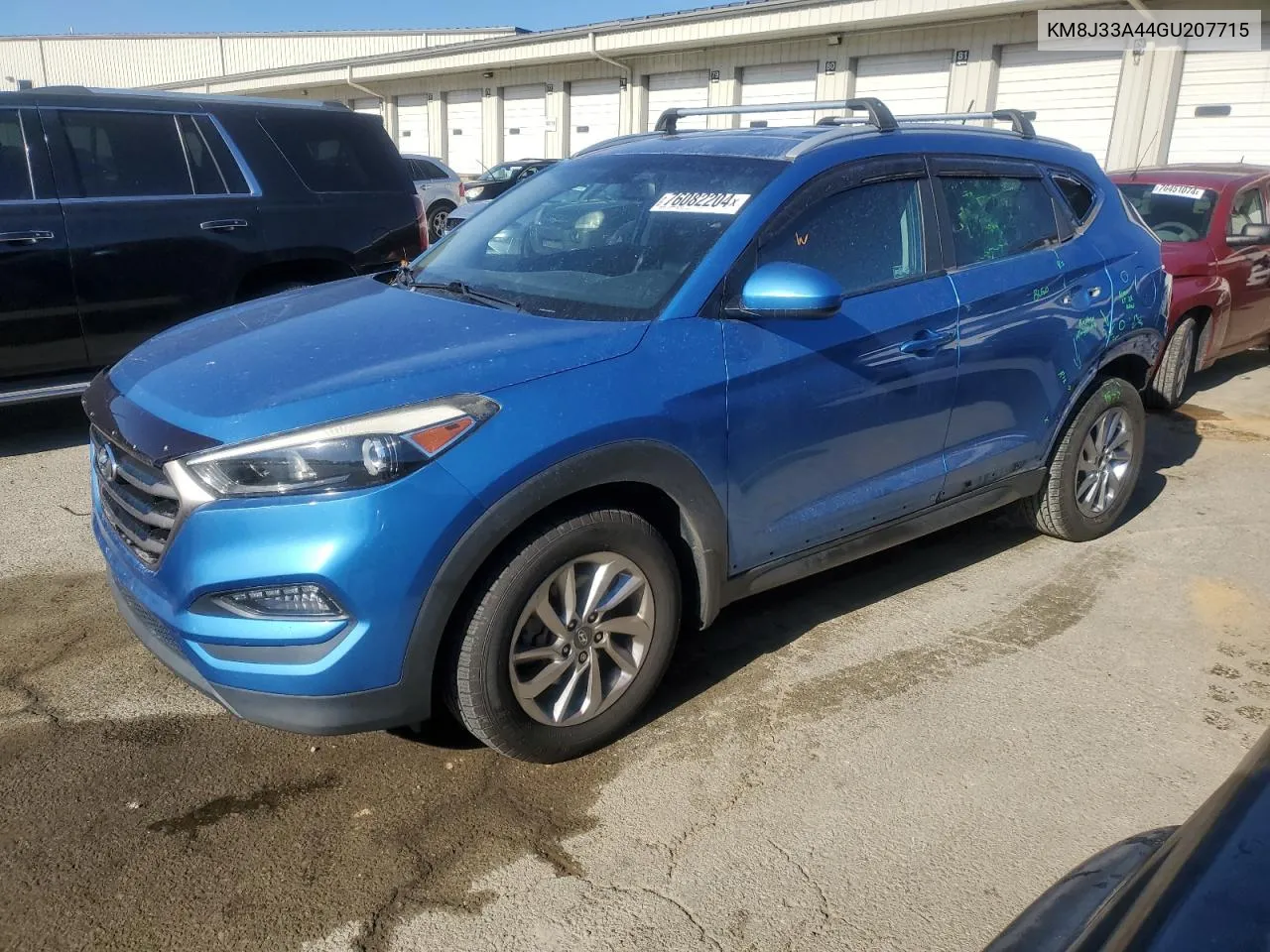 2016 Hyundai Tucson Limited VIN: KM8J33A44GU207715 Lot: 76082204