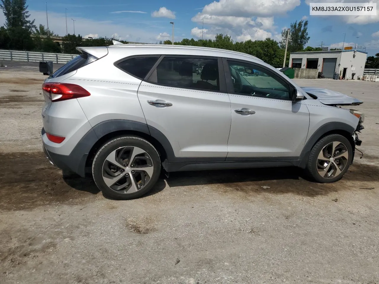 2016 Hyundai Tucson Limited VIN: KM8J33A2XGU157157 Lot: 76098624