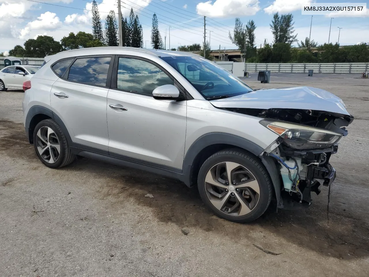 2016 Hyundai Tucson Limited VIN: KM8J33A2XGU157157 Lot: 76098624