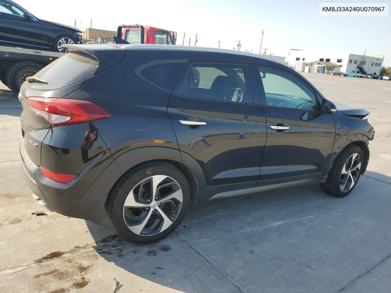 2016 Hyundai Tucson Limited VIN: KM8J33A24GU070967 Lot: 76249304