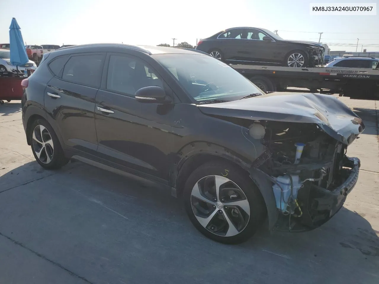 2016 Hyundai Tucson Limited VIN: KM8J33A24GU070967 Lot: 76249304