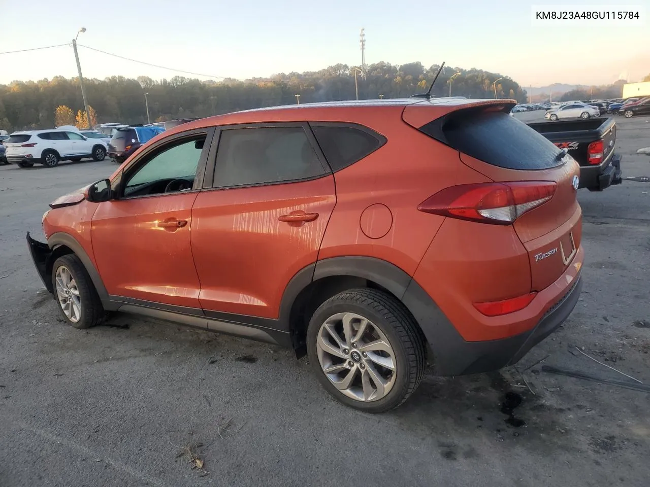 2016 Hyundai Tucson Se VIN: KM8J23A48GU115784 Lot: 76278614